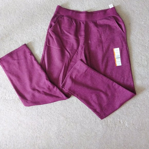 Time & Tru Fleece Sweatpants - Picture 2 of 4